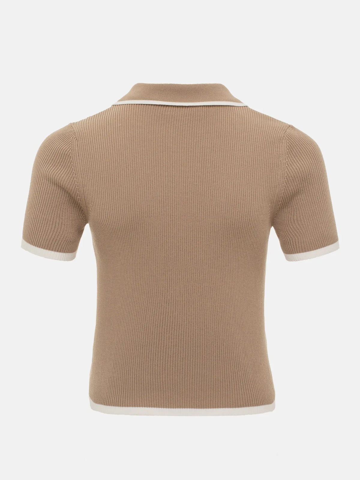 VILZSTUDIOS Chic Slim Fit Knit T-shirt