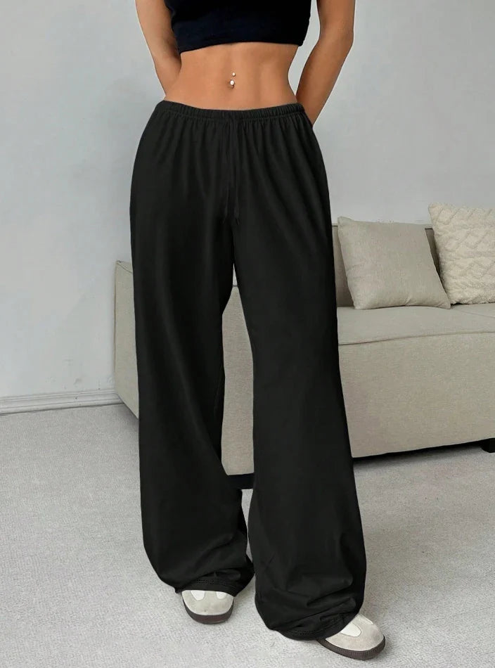 VILZSTUDIOS Comfy Loose Fit Elastic Waist Pants