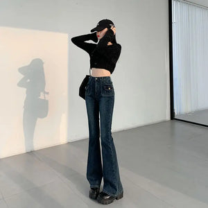 VILZSTUDIOS Vintage High Waist Flared Jeans