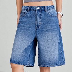 VILZSTUDIOS High Waisted Slimming Denim Shorts