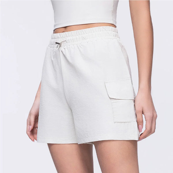 Breathable High Waist Yoga Fitness Shorts
