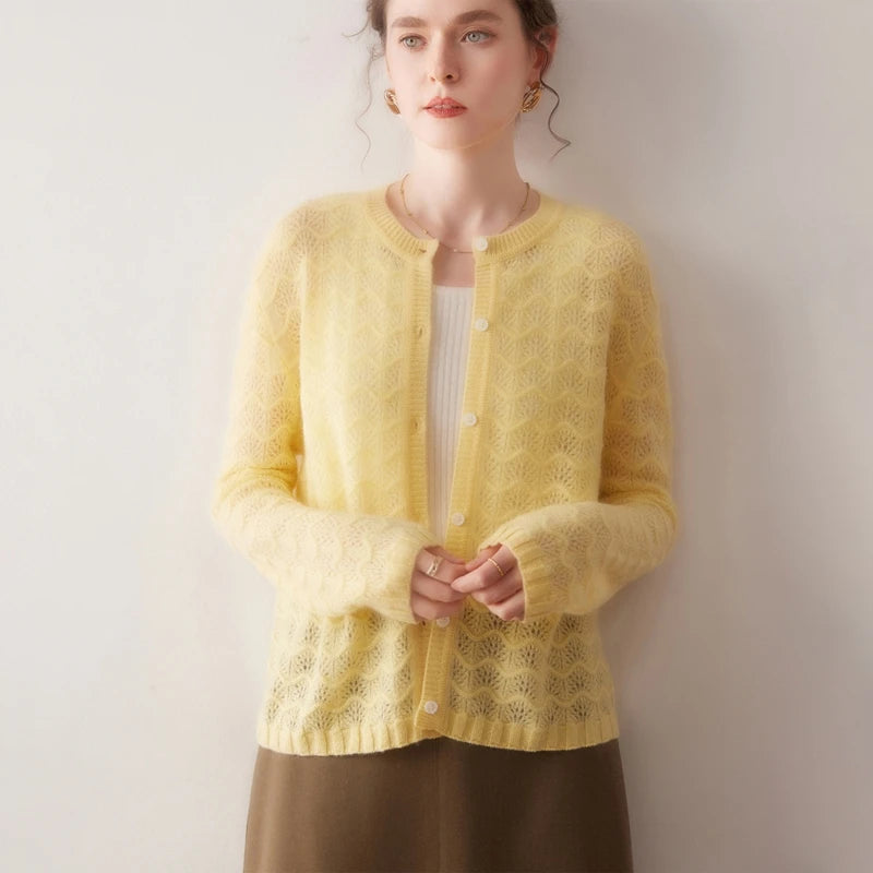 VILZSTUDIOS Luxurious Cashmere Cardigan