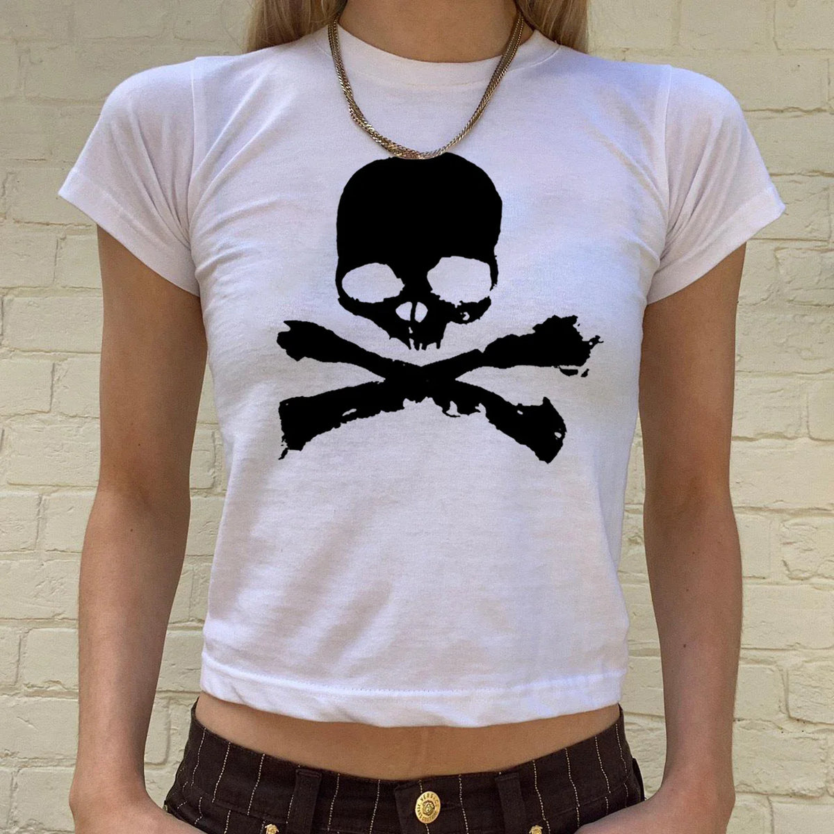 VILZSTUDIOS Gothic Skull Vintage Grunge Graphic T-Shirt