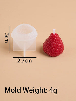 VILZSTUDIOS Strawberry Silicone Candle Mold