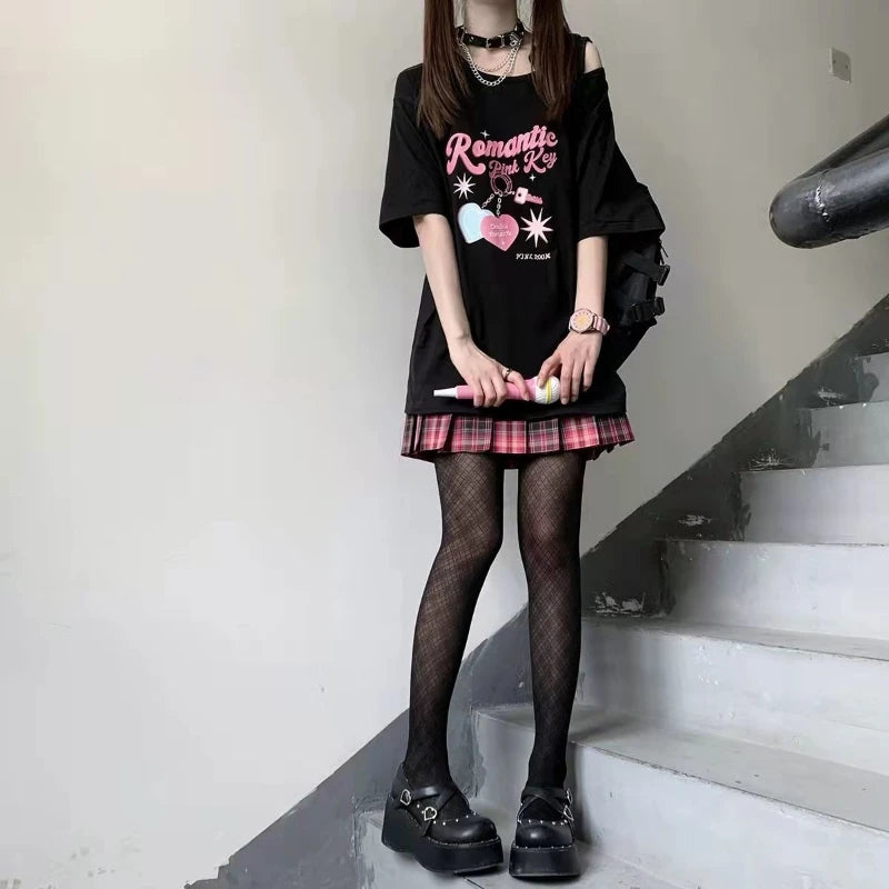 VILZSTUDIOS Sweet Bow Round Neck Romantic T-Shirt