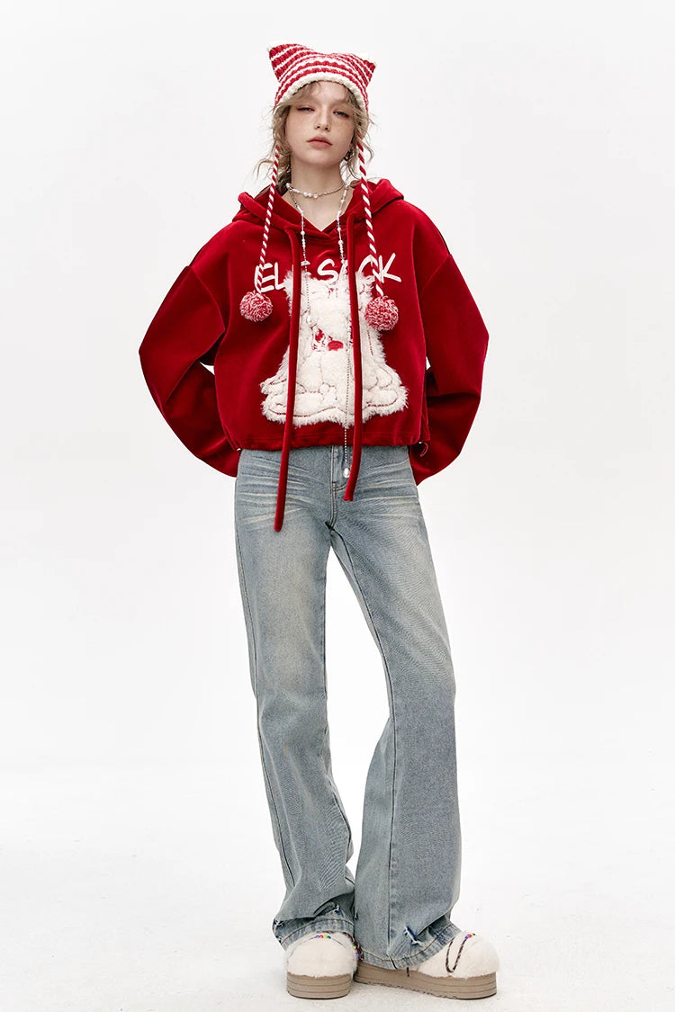 VILZSTUDIOS Slim High Waist Bootcut Jeans
