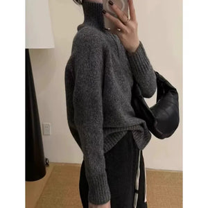 VILZSTUDIOS Smart Casual Cashmere Knit Sweater