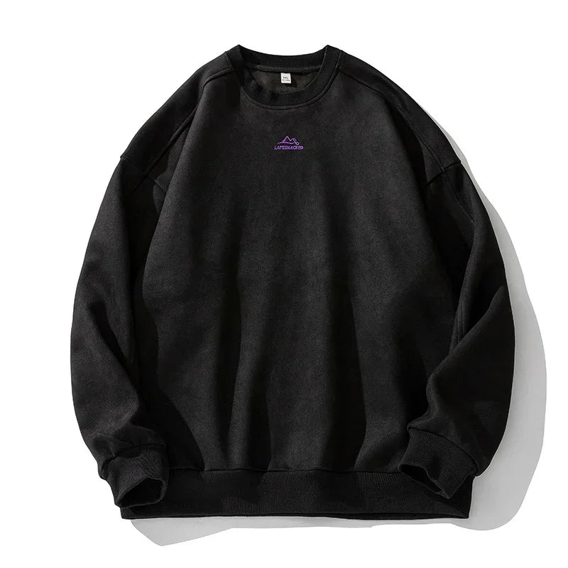 VILZSTUDIOS Retro Suede Sweatshirt