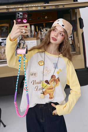 VILZSTUDIOS Basic Raglan Long Sleeve Top