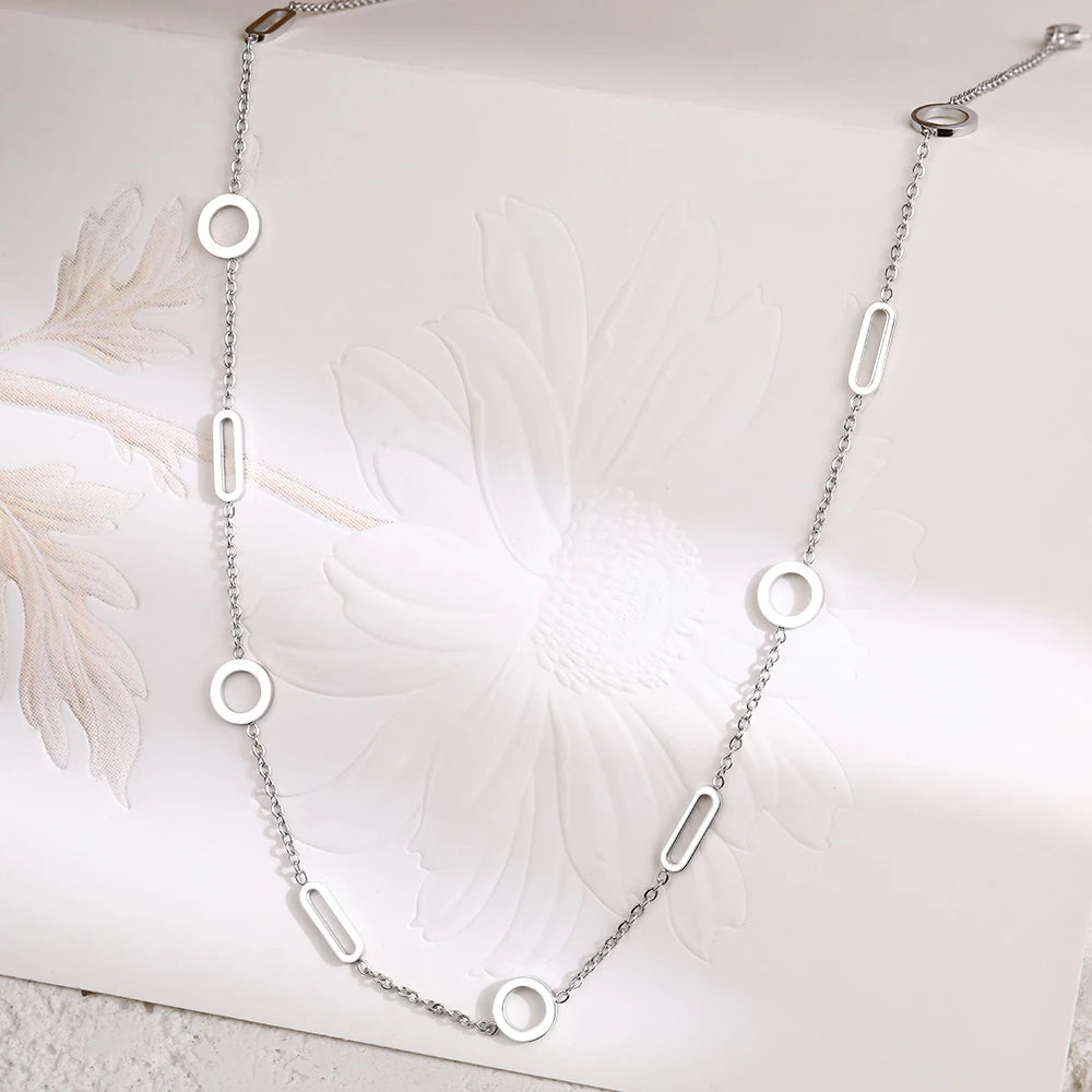 VILZSTUDIOS Stainless Steel Minimalist Necklace