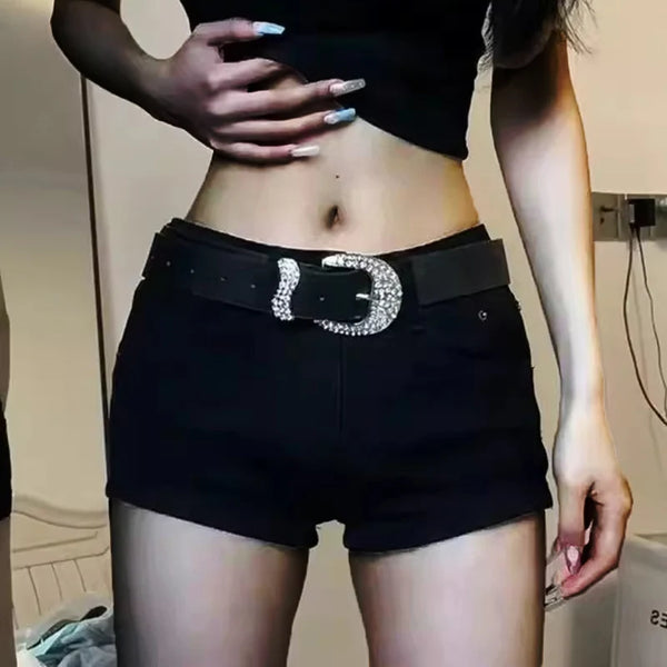 High Waist Aesthetic Straight Leg Jeans