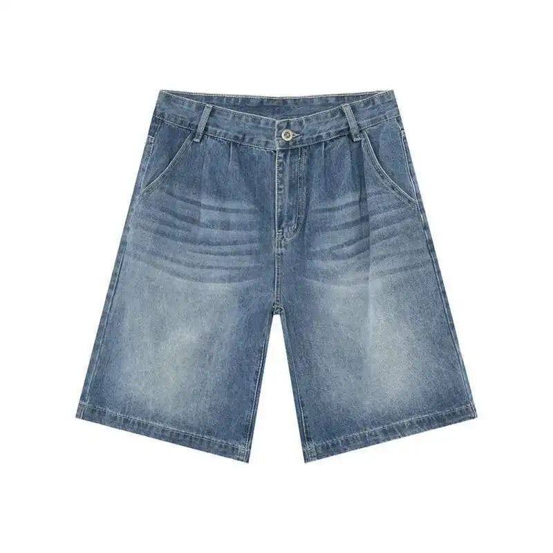 VILZSTUDIOS Denim Loose Two Pieces Set