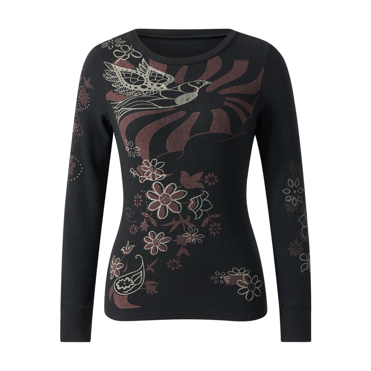 VILZSTUDIOS Vintage Casual Long Sleeve Shirt