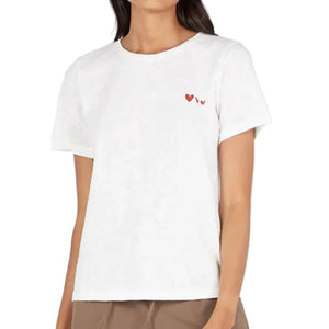 VILZSTUDIOS 3 Hearts Back Buttoned T-Shirt