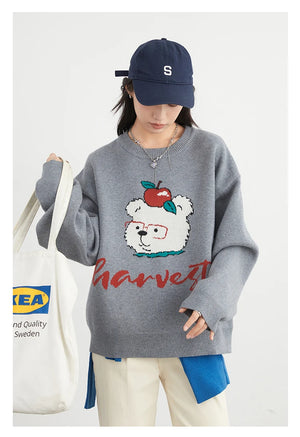 VILZSTUDIOS Cozy Cute Bear Sweater