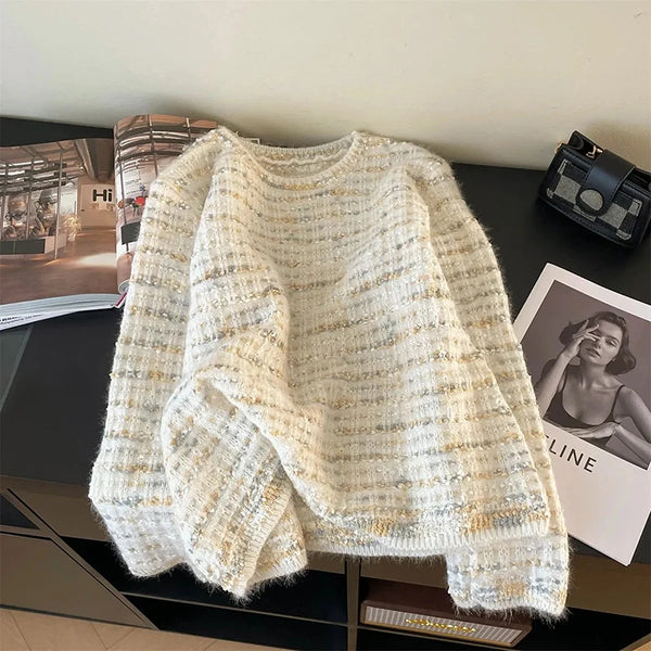 Cozy Bright Knit Sweater