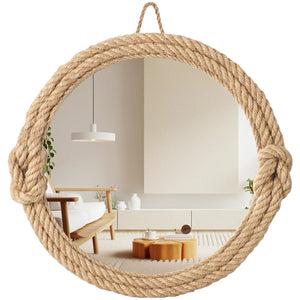 VILZSTUDIOS Home Decor Nordic hanging  mirror creative hanging wall sofa porch homestay style background wall decor makeup mirror