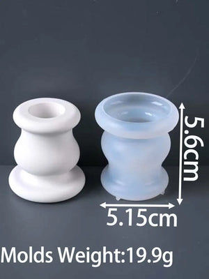 VILZSTUDIOS Modern Nordic Candle Holder Mold