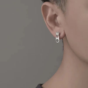 VILZSTUDIOS Unique Hip Hop Grunge Stud Earrings