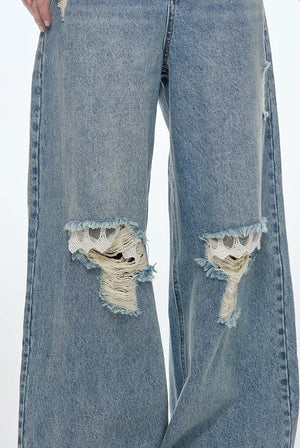 VILZSTUDIOS Classic Wide Leg Jeans