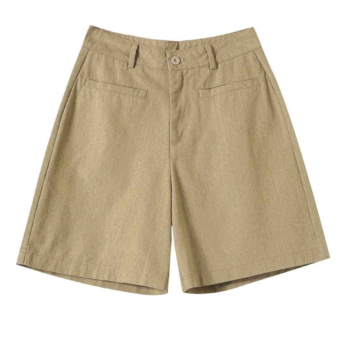 VILZSTUDIOS High Waist Wide Leg Linen Shorts