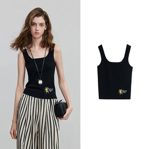 VILZSTUDIOS Stylish Knitted Tank for Summer