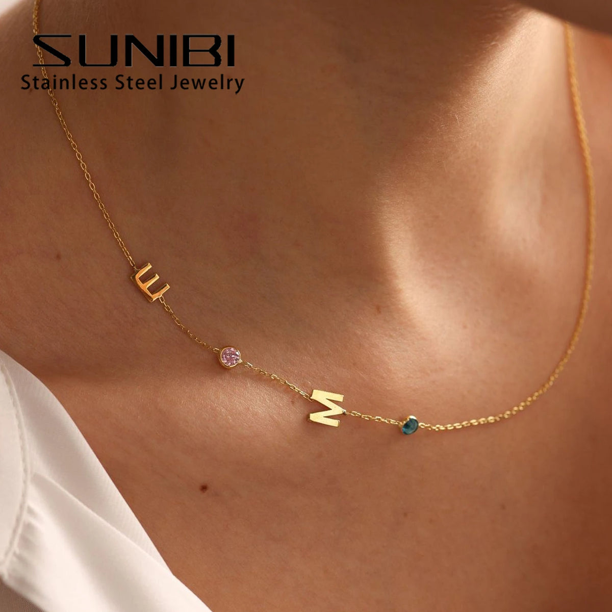 VILZSTUDIOS DIY Birthstone Customized Necklace