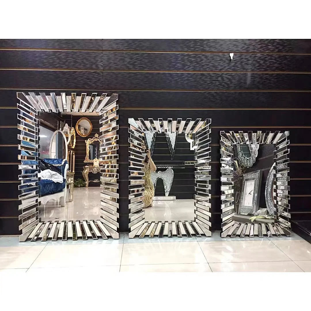 VILZSTUDIOS 60X90cm Large Hot Sale High Quality Living Room Furniture Sliver Wall Decoration Hanging Full Length Floor Mirror