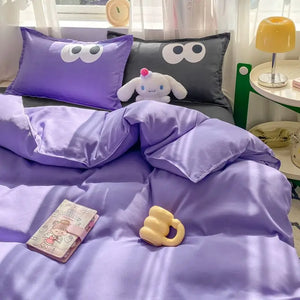 VILZSTUDIOS Vibrant Wondering Eyes Duvet Cover Bedding Set
