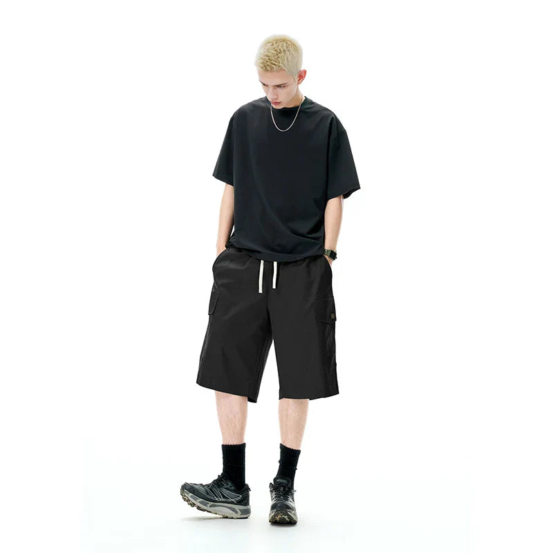 VILZSTUDIOS Durable Multi-Pocket Cargo Shorts
