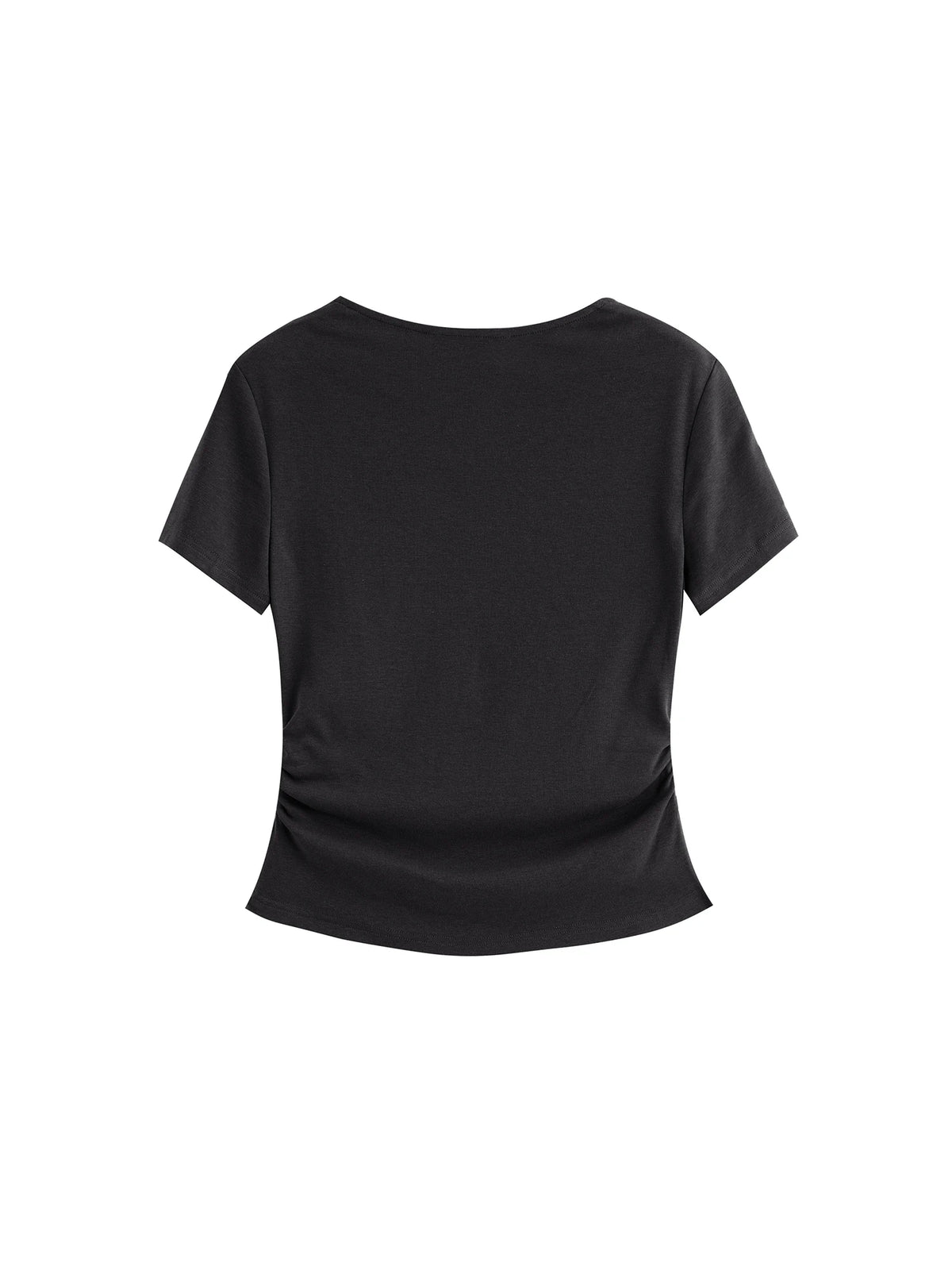VILZSTUDIOS Slim Fit Square Neck T-Shirt