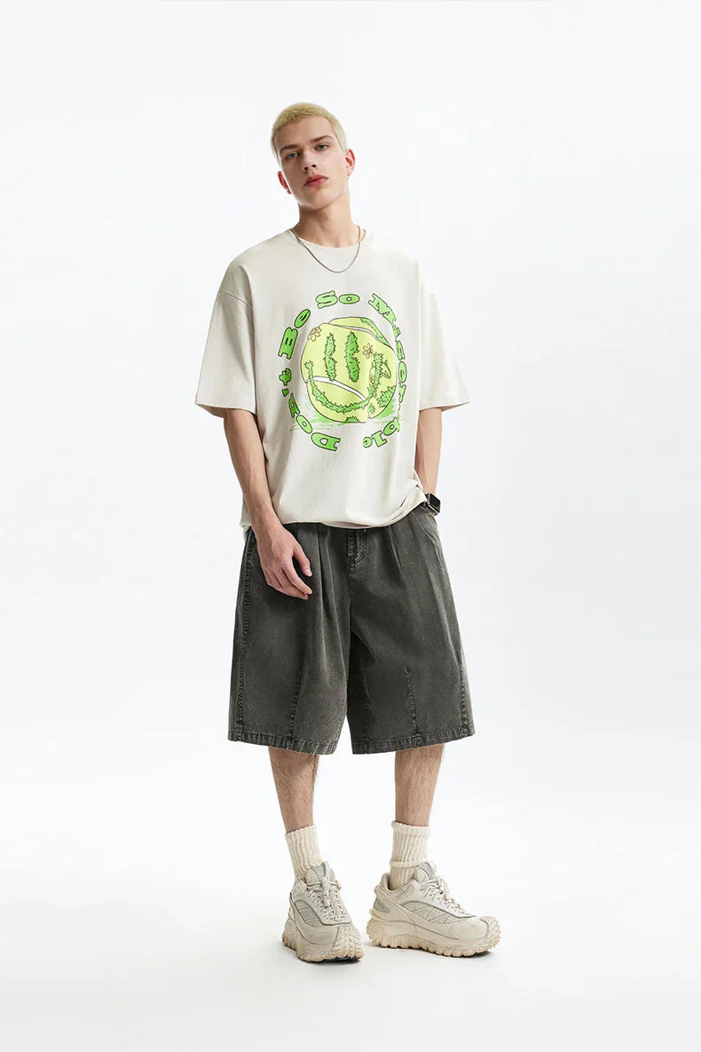 VILZSTUDIOS American Style Washed Cargo Shorts