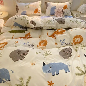 VILZSTUDIOS Cool & Cute Duvet Cover Twin Bedding Set