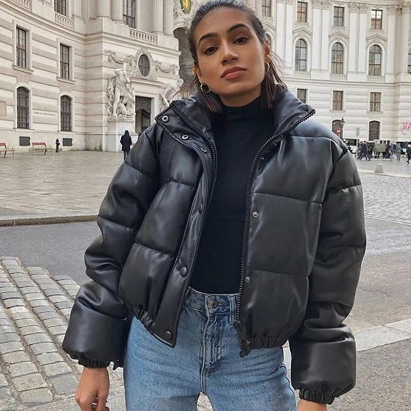 VILZSTUDIOS Casual Warm Puffer Jacket