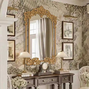 VILZSTUDIOS modern Luxury Espejo Home Decorations Large Nordic Quality Mirror Designer Girls Gold House Bedroom Wall Mirrors Full Body Floor