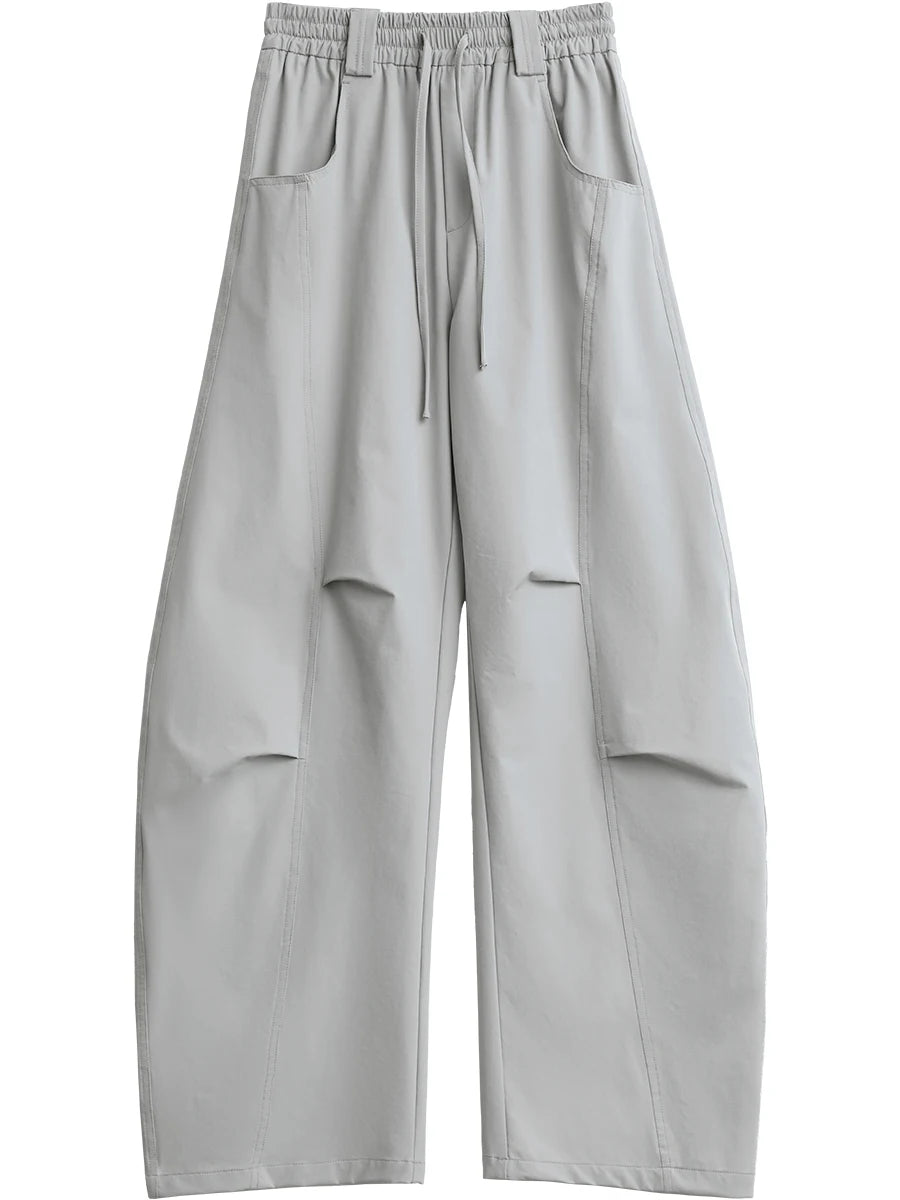 VILZSTUDIOS Solid Chic Loose Womens Wide Pants