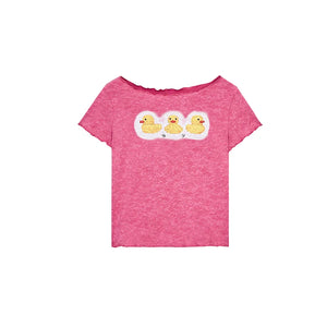 VILZSTUDIOS Slim Fit Triple Ducks T-Shirt