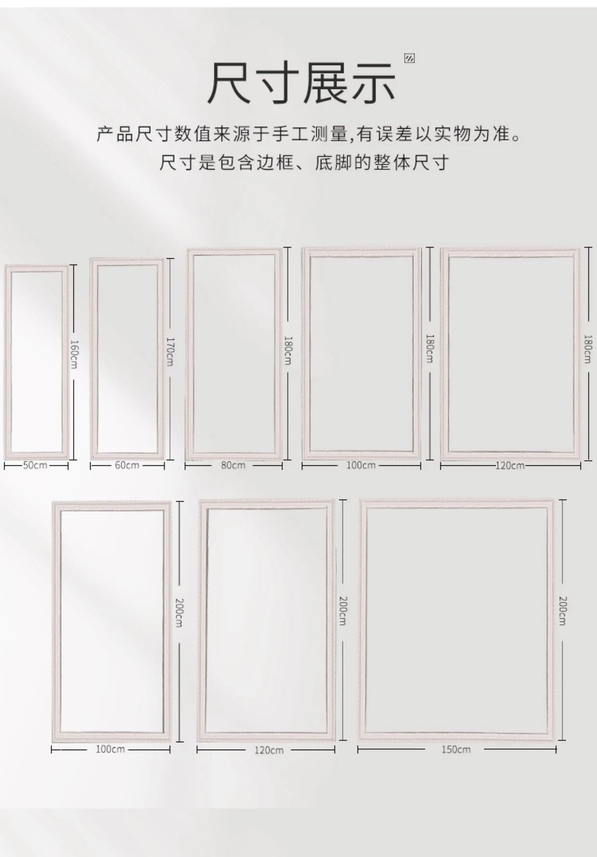VILZSTUDIOS Carved full-length dressing mirror home decor items whole body mirror large full size accesorios para cuarto interior furniture