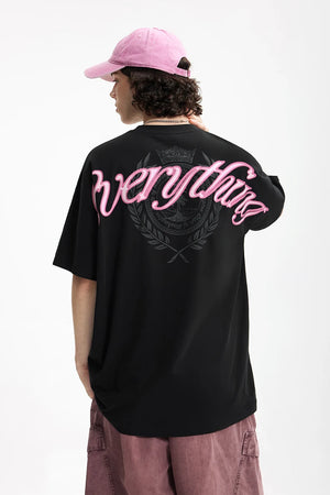 VILZSTUDIOS Oversize Sleeve Printed T-Shirt