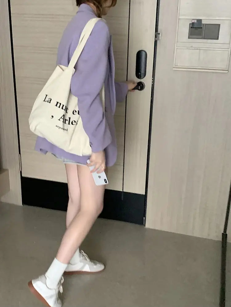 VILZSTUDIOS Stylish Purple Blazer
