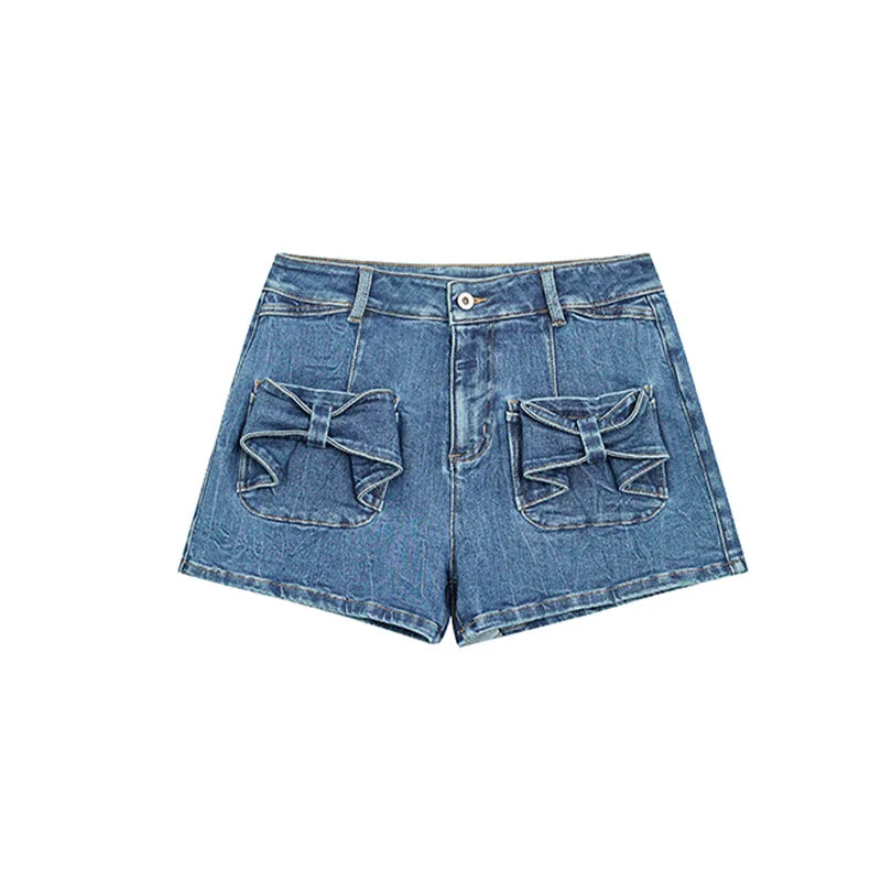 VILZSTUDIOS Sweet Cool Y2K Washed Mini Shorts