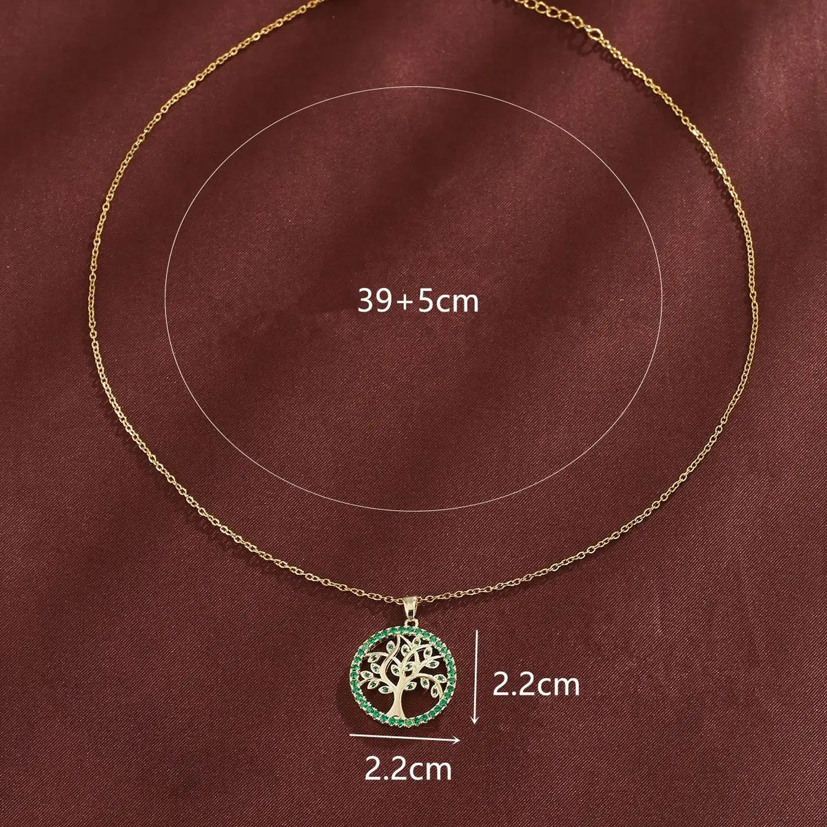 VILZSTUDIOS Rustic Tree Of Life Necklace