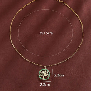 VILZSTUDIOS Rustic Tree Of Life Necklace