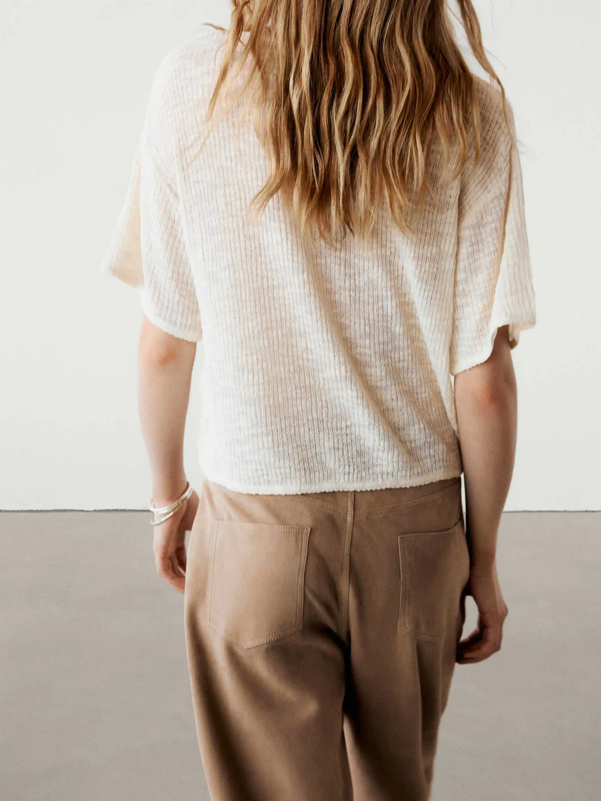 VILZSTUDIOS Khaki Lightweight Casual T-Shirt