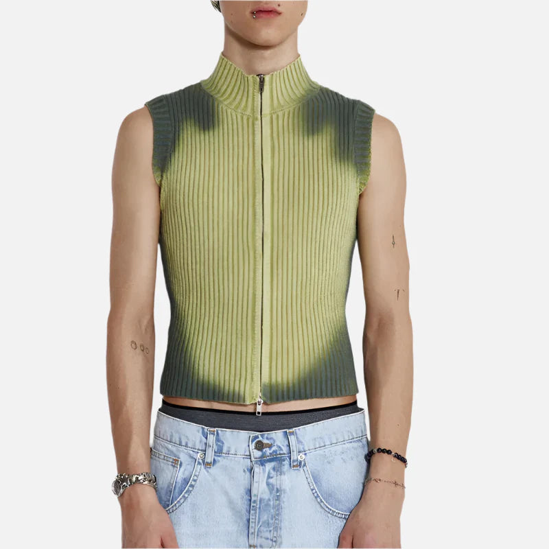 VILZSTUDIOS Tie Dye High Street Sleeveless Top
