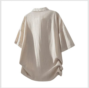 VILZSTUDIOS Fold Baggy Summer Shirt