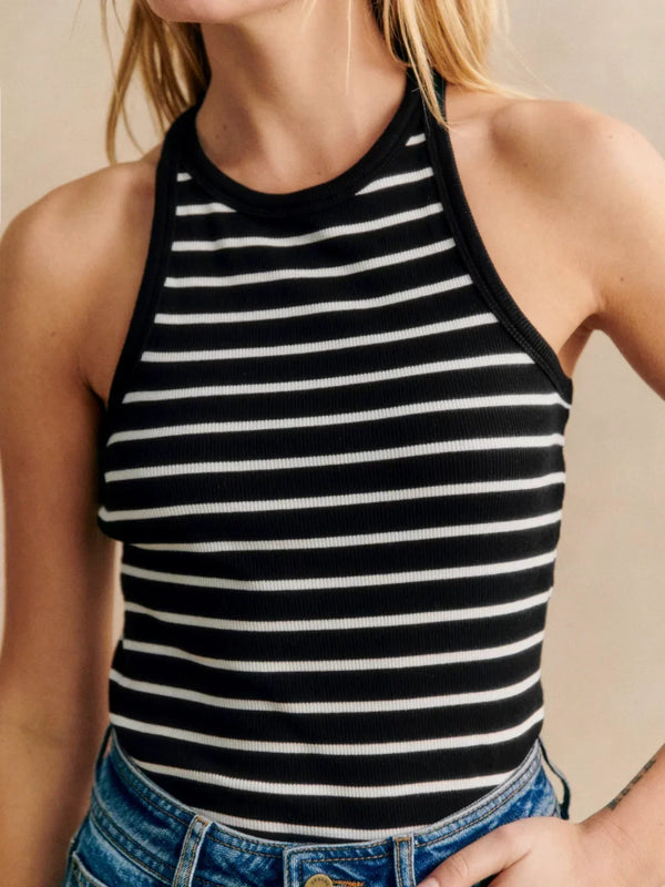 Sexy Slim Striped Tank Top