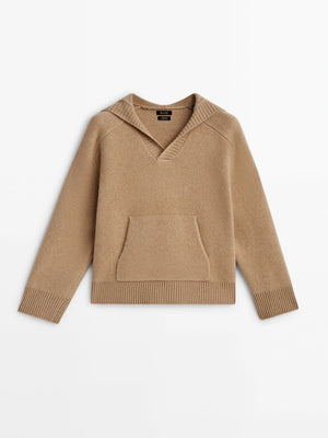 VILZSTUDIOS Casual V-Neck Hoodie