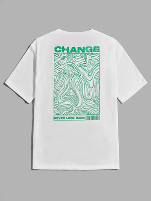 VILZSTUDIOS Never Look Back Cotton T-Shirt
