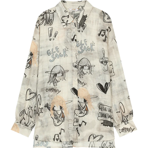 VILZSTUDIOS Original Cool Casual Lace Shirt